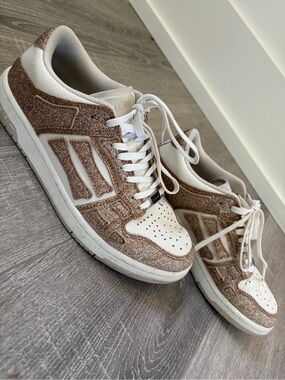 AMIRI SKEL Low-Top Sneakers- Rose Gold